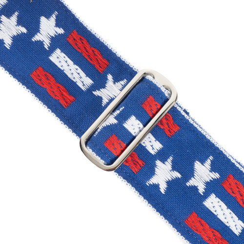 Souldier 2" Guitar Strap - "Stars and Bars" Pattern