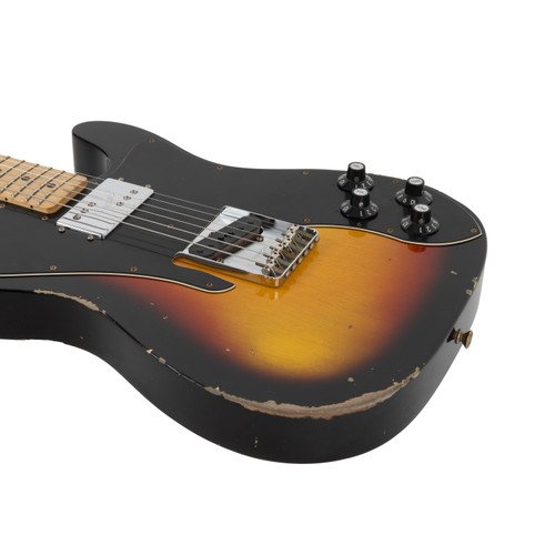 Fender Custom Shop 1977 Telecaster Custom Relic Maple - 3 Tone Sunburst