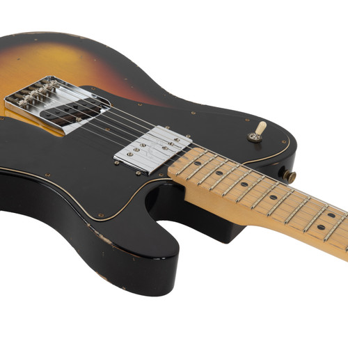 Fender Custom Shop 1977 Telecaster Custom Relic Maple - 3 Tone Sunburst