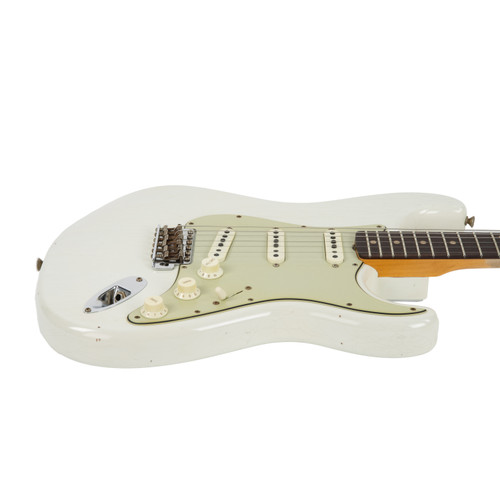 Used Fender Custom Shop '62-'63 Stratocaster Journeyman Aged Olympic White 2022