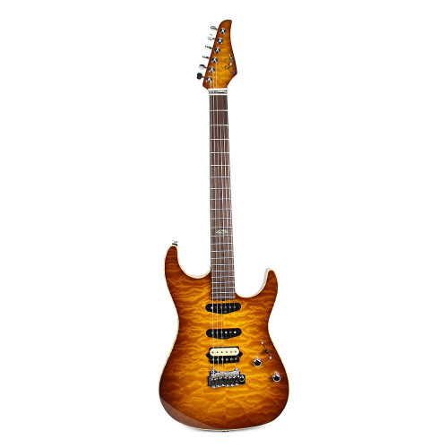 2003 Suhr Limited Edition Standard Chambered Electric Guitar Honey Burst Finish