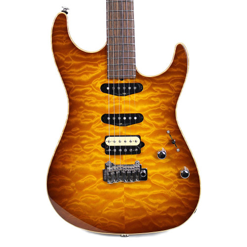 2003 Suhr Limited Edition Standard Chambered Electric Guitar Honey Burst Finish