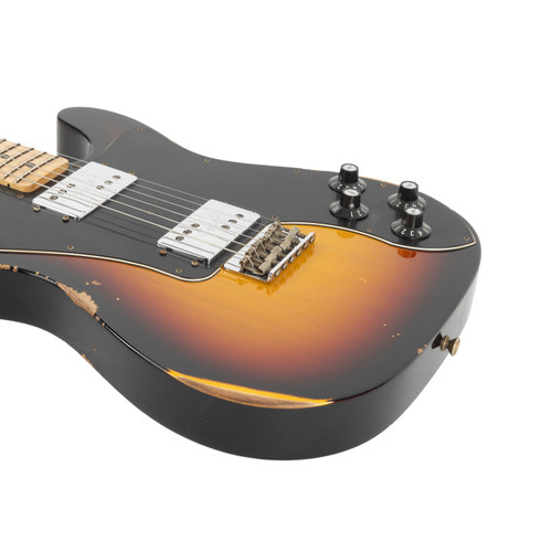 Fender Custom Shop 1976 Telecaster Deluxe Relic Maple - 3 Tone Sunburst