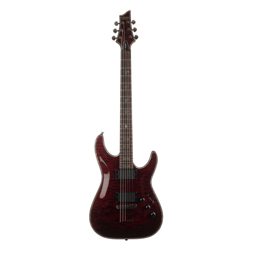 Used Schecter Hellraiser Trans Red 2016