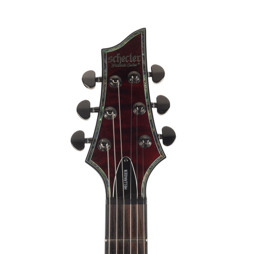 Used Schecter Hellraiser Trans Red 2016