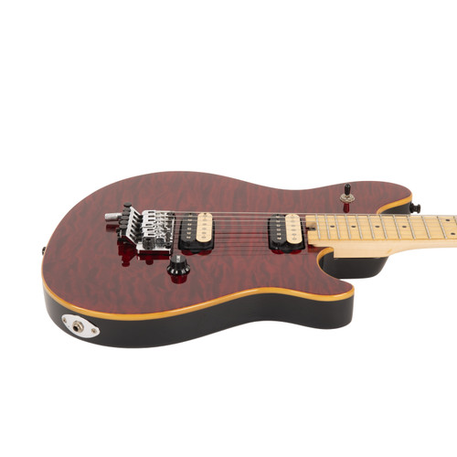 Used Peavey EVH Wolfgang Special Trans Red Quilt Top