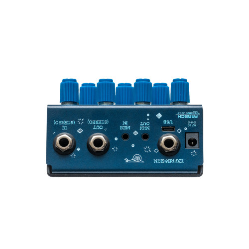 Old Bood Noise Endeavors Dark Star V3 Stereo Reverb Pedal - Blue