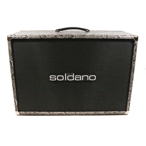 Used Soldano 2x12 Straight 120W Speaker Cabinet Snakeskin 2022