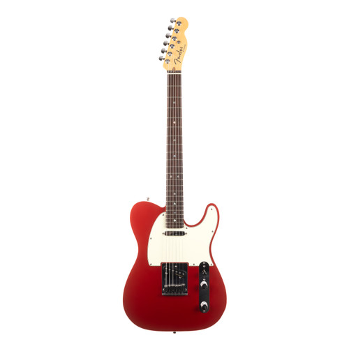 Used Fender American Deluxe Telecaster Chrome Red 2005