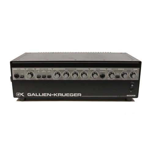 Used Gallien-Krueger 800RB 300W/100W Bi-Amp Bass Head 1998