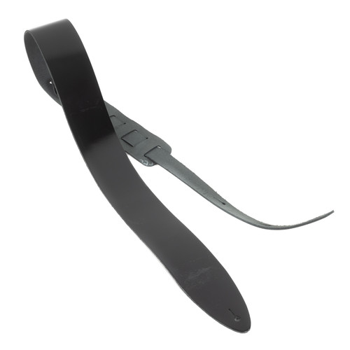 Souldier Torpedo 2.5" Patent Leather Guitar Strap - Black