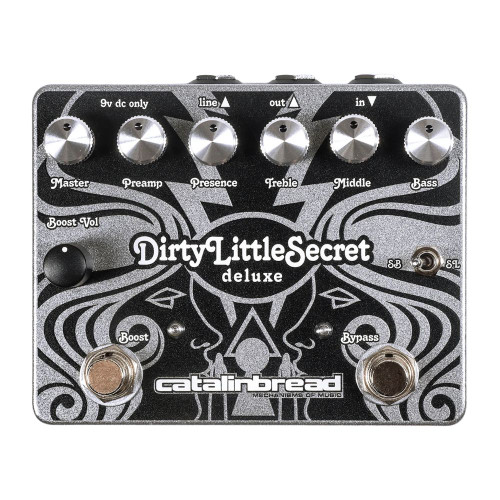 Used Catalinbread Dirty Little Secret Deluxe Preamp and Overdrive Pedal