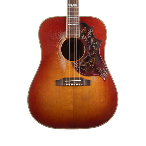 Gibson Custom 1960 Hummingbird Murphy Lab Heavy Aged - Washed Cherry Sunburst