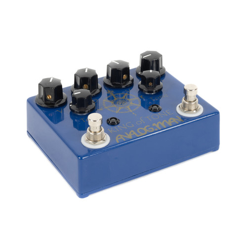 Used Analogman King Of Tone V4 Overdrive Pedal 2017