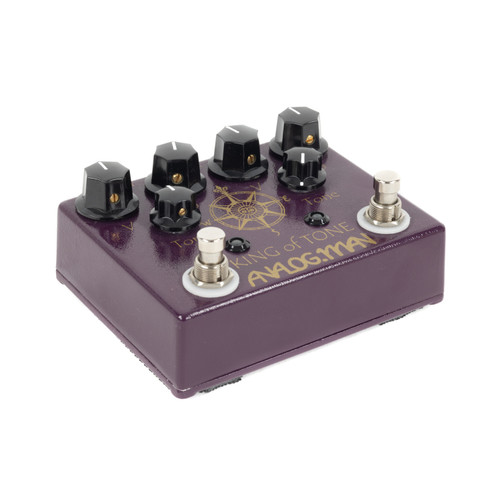 Used Analogman King Of Tone V4 Overdrive Pedal 2023