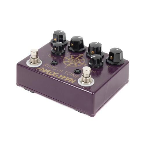 Used Analogman King Of Tone V4 Overdrive Pedal 2023