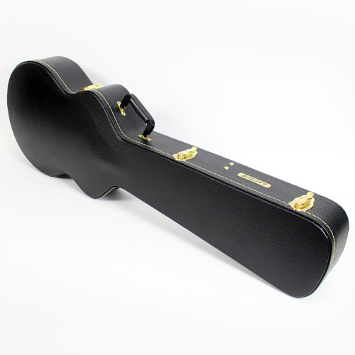 Gretsch G6283 Deluxe Thunder Jet Bass & Baritone Guitar Case Black G6128B, G5265