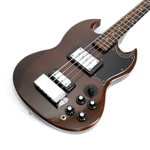Vintage 1973 Gibson EB-3 Electric Bass Guitar Walnut Finish