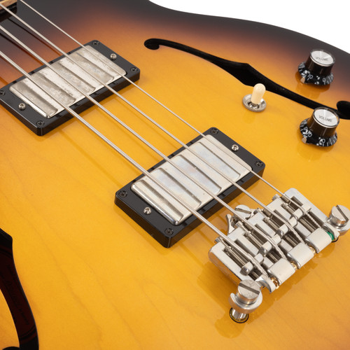 Used Gibson ES-335 Bass Sunburst 2013