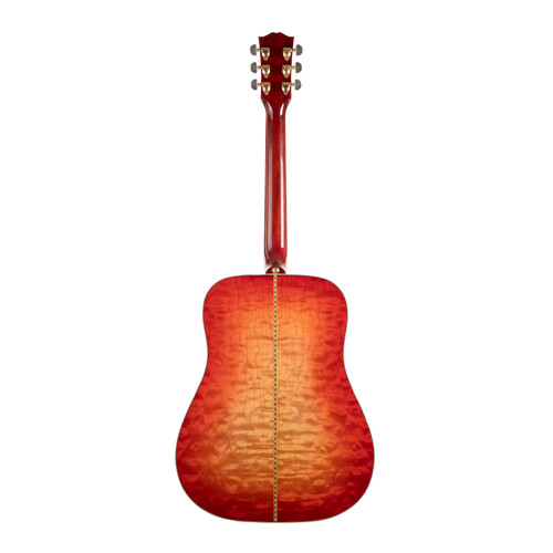 Used Gibson Hummingbird Quilted Maple Cherry Sunburst 2014