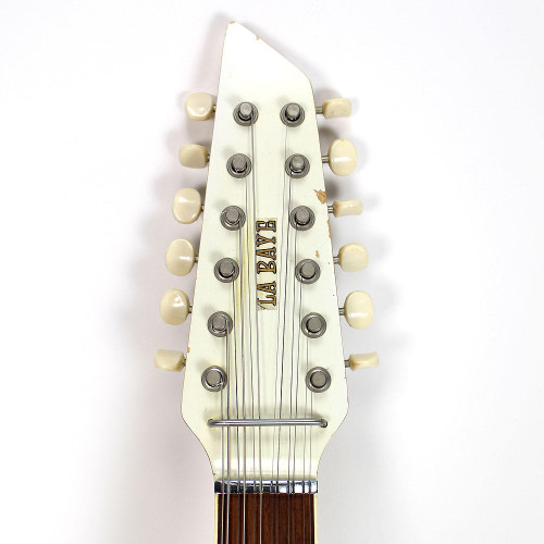 Vintage 1967 La Baye 2x4 12-String Electric Guitar White Finish