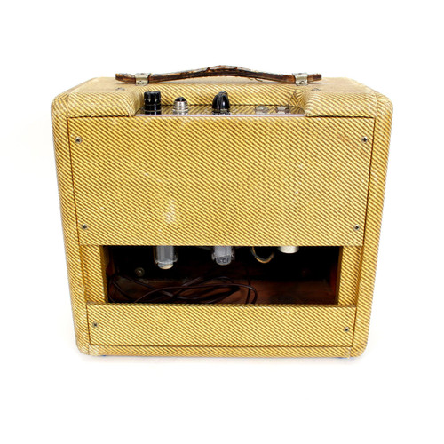 Vintage 1956 Narrow Panel Fender Champ 5W 1x6 Tube Combo Amp