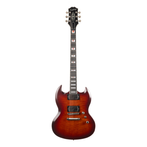 Used Epiphone SG Prophecy - Aged Bengal Tiger Burst