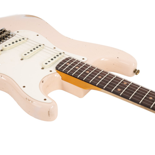 Used Fender Custom Shop 1959 Stratocaster Relic - Super Faded Aged Shell Pink