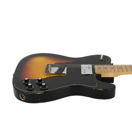 Used Fender Custom Shop 1977 Telecaster Custom Relic Maple - 3 Tone Sunburst
