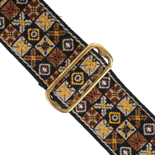 Souldier "Woodstock" Gold Pattern 2" Guitar Strap