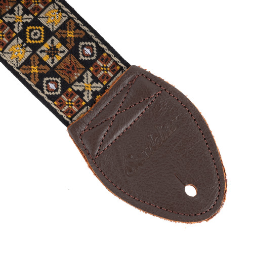Souldier "Woodstock" Gold Pattern 2" Guitar Strap