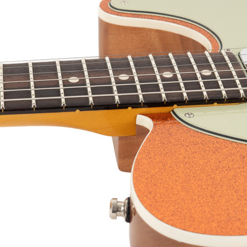 Fender Custom Shop Dual Stack HS Telecaster Lush Closet Classic - Orange Sparkle