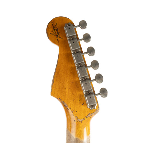 Fender Custom Shop 1965 Stratocaster Relic - Firemist Silver on 3-Color Sunburst