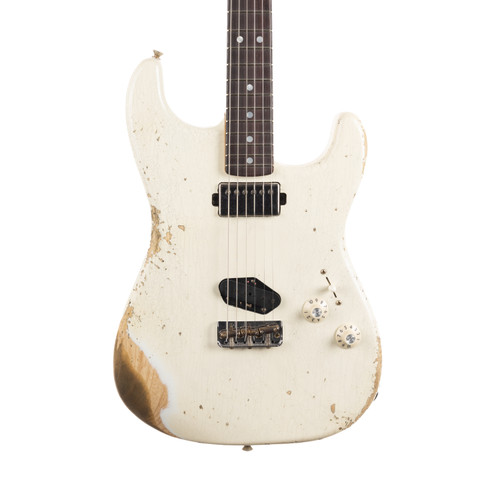 Fender Custom Shop Limited Edition Strat SH Heavy Relic - Aged Olympic White