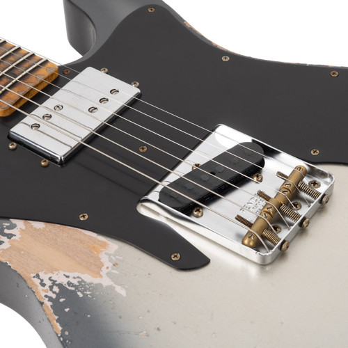 Fender Custom Shop Telecaster Custom Super Heavy Relic - Aged Inca Silver Burst