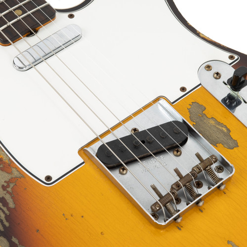 Used Fender Custom Shop Ltd '59 Telecaster Custom Super Heavy Relic Sunburst 2021