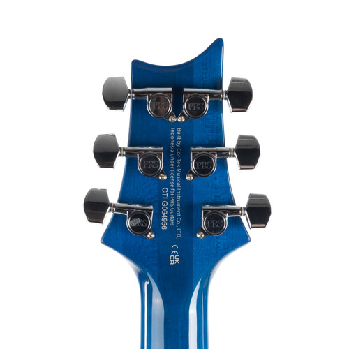 Used PRS SE Custom 24 Semi Hollow Piezo Lake Blue