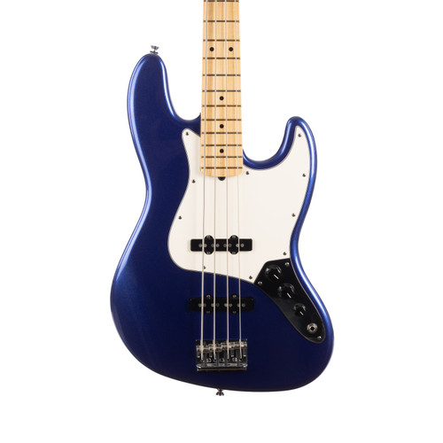 Used Fender American Standard Jazz Bass Mystic Blue 2012