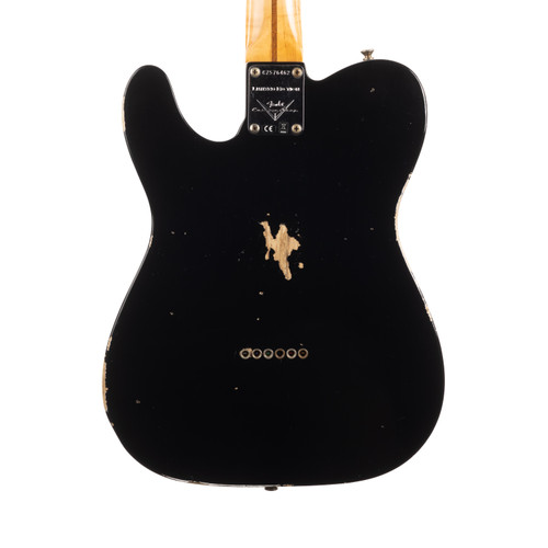 Used Fender Custom Shop Caballo Tono Ligero Telecaster Relic Aged Black 2023