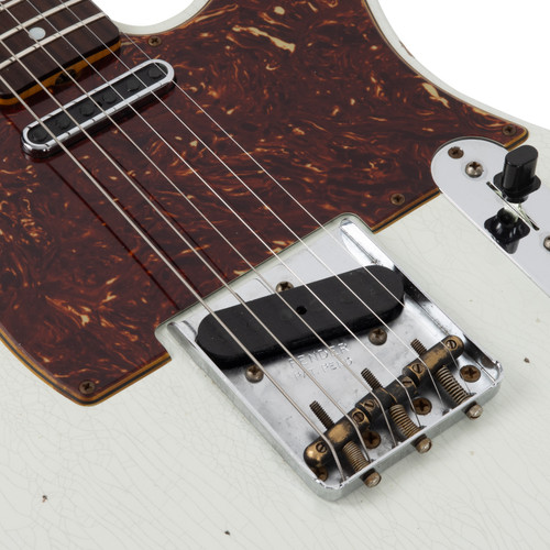 Used Fender Custom Shop '64 Telecaster Relic Aged Olympic White 2022