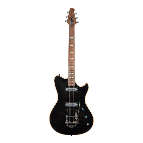 Powers Electric A-Type Select Flame Maple FF42 CamTail - Shadow Black