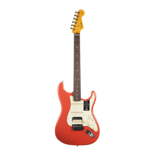 Fender American Ultra Luxe Vintage '60s Stratocaster HSS Rosewood - Fiesta Red