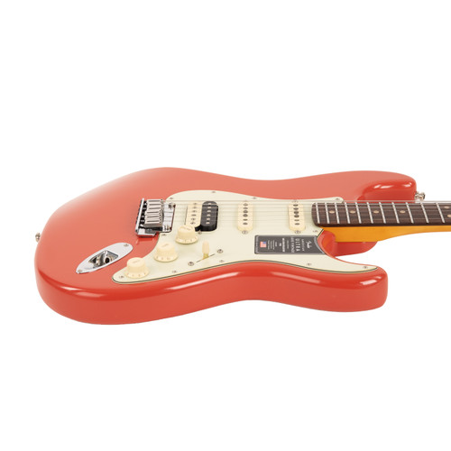 Fender American Ultra Luxe Vintage '60s Stratocaster HSS Rosewood - Fiesta Red