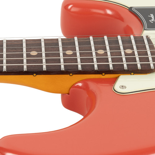Fender American Ultra Luxe Vintage '60s Stratocaster HSS Rosewood - Fiesta Red