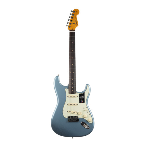 Fender American Ultra Luxe Vintage '60s Stratocaster Rosewood - Ice Blue Metallic