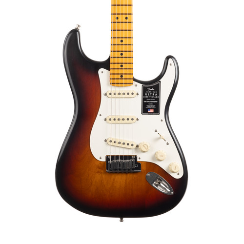 Fender American Ultra Luxe Vintage '50s Stratocaster Maple - 3-Color Sunburst