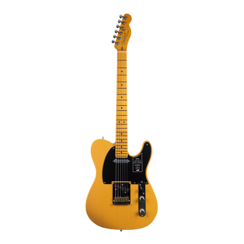 Fender American Ultra Luxe Vintage '50s Telecaster Maple - Butterscotch Blonde
