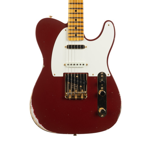 Fender Custom Hotshot Telecaster Relic - Aged Cimarron Red