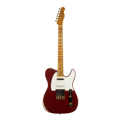 Fender Custom Hotshot Telecaster Relic - Aged Cimarron Red