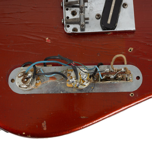 Vintage Fender Telecaster Parts Guitar Copper 1974